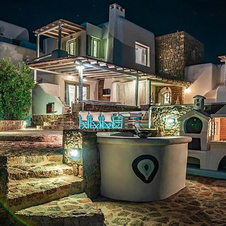 Manolia Luxury Private House By Mykonian Kazarte Villa Kalo Livadi Bagian luar foto