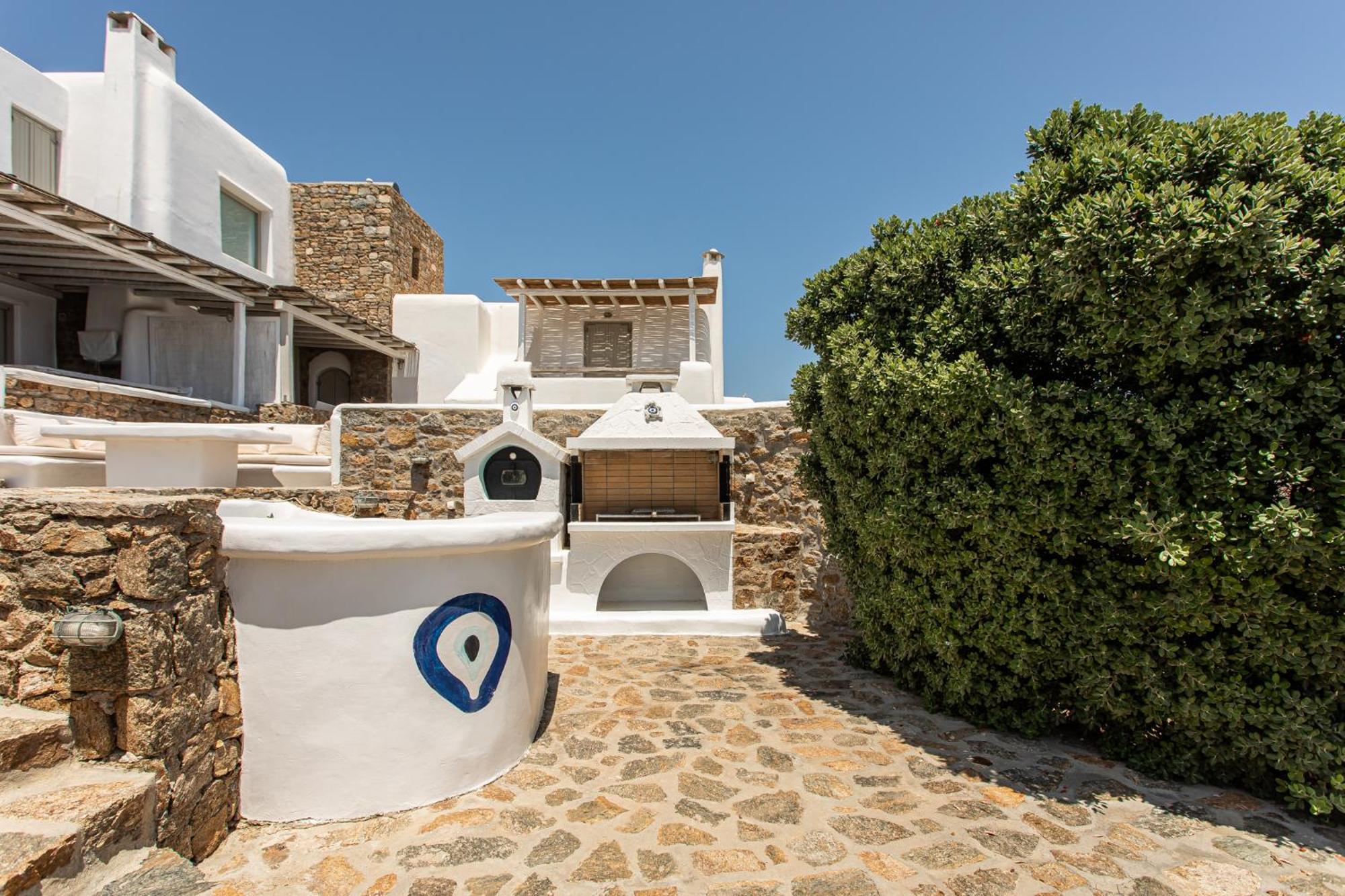 Manolia Luxury Private House By Mykonian Kazarte Villa Kalo Livadi Bagian luar foto