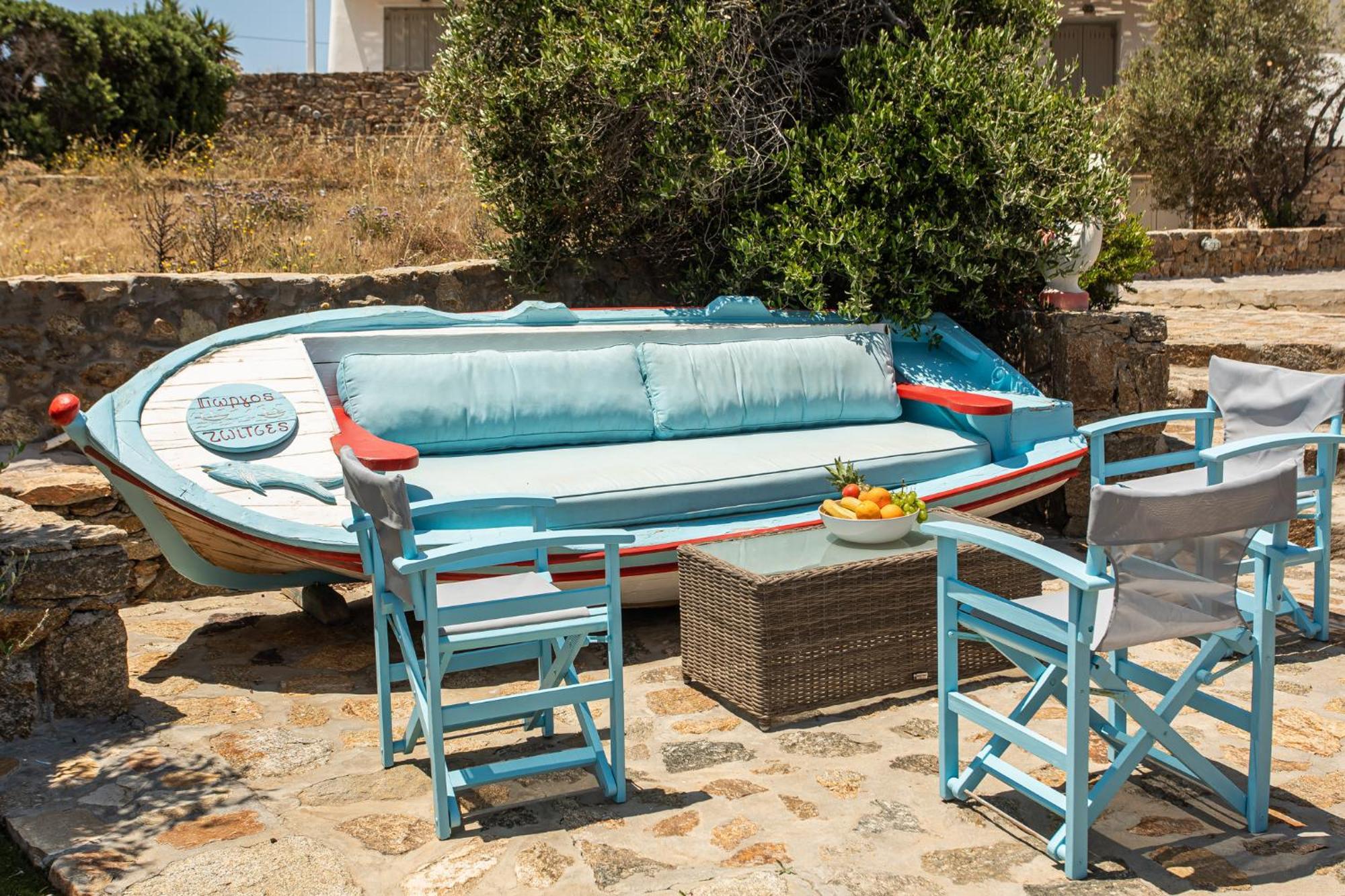 Manolia Luxury Private House By Mykonian Kazarte Villa Kalo Livadi Bagian luar foto
