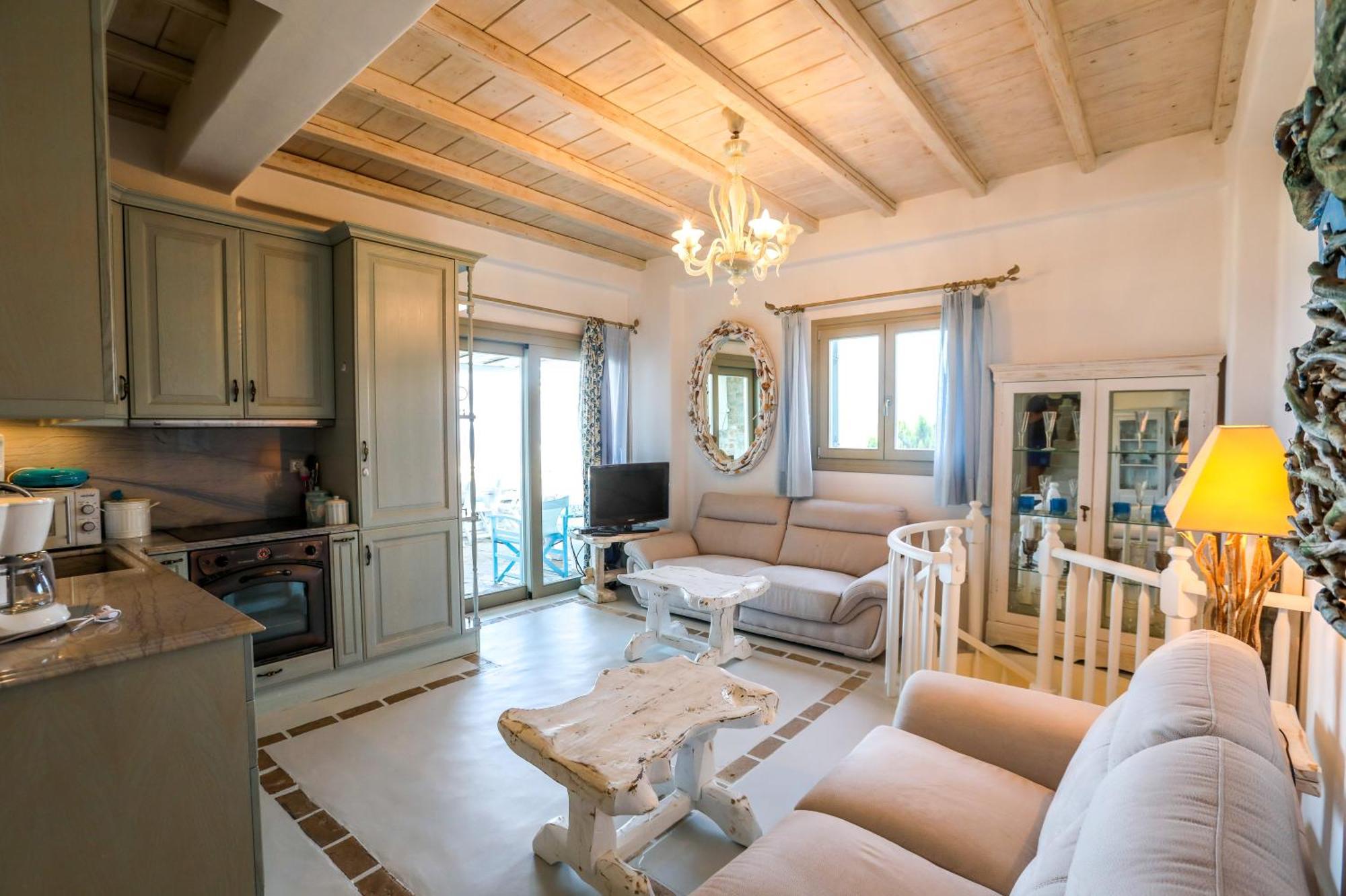Manolia Luxury Private House By Mykonian Kazarte Villa Kalo Livadi Bagian luar foto