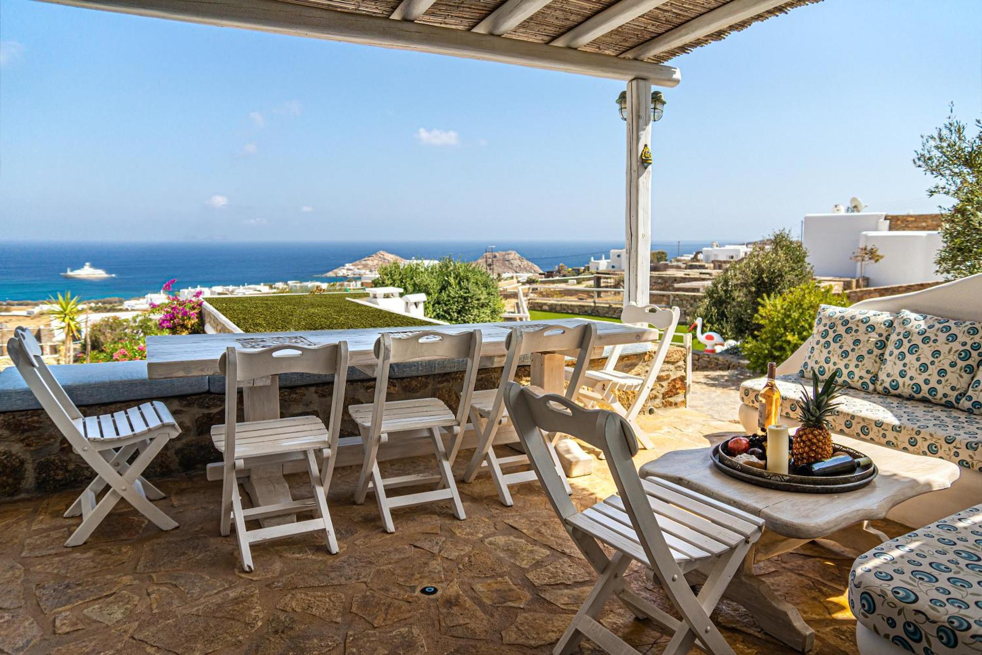 Manolia Luxury Private House By Mykonian Kazarte Villa Kalo Livadi Bagian luar foto