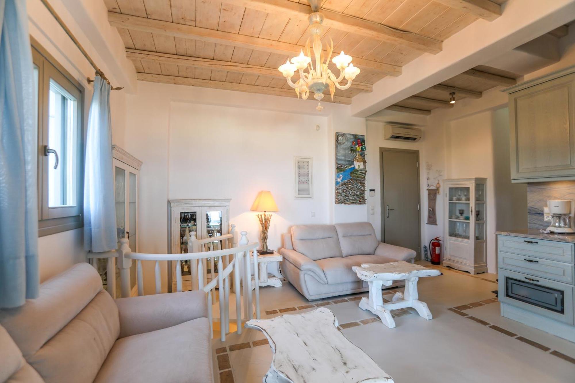 Manolia Luxury Private House By Mykonian Kazarte Villa Kalo Livadi Bagian luar foto