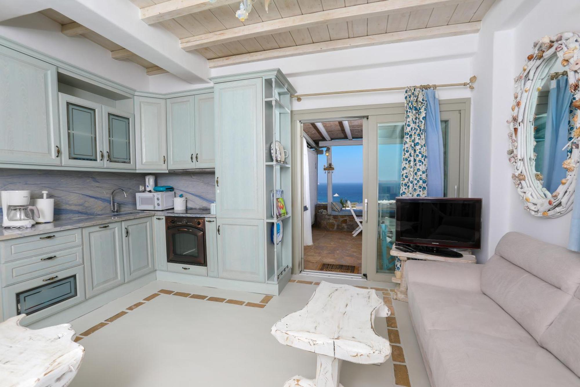 Manolia Luxury Private House By Mykonian Kazarte Villa Kalo Livadi Bagian luar foto